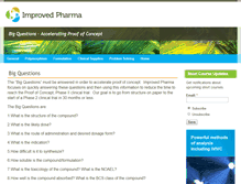 Tablet Screenshot of improvedpharma.com